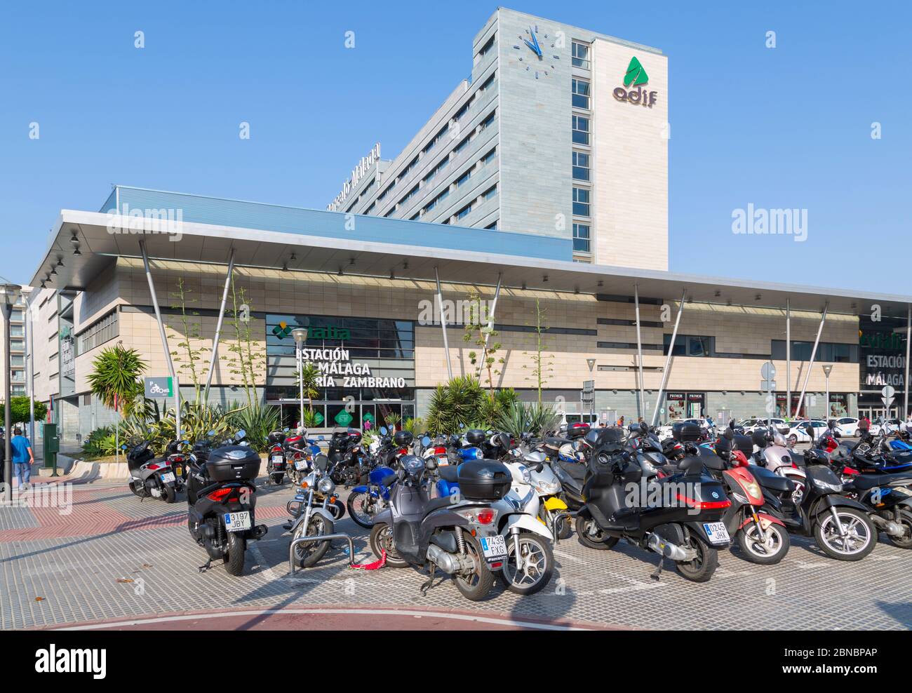 Estacion de malaga maria zambrano Fotos und Bildmaterial in hoher