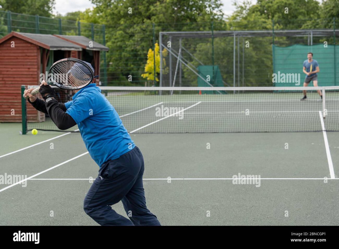 Amateur Tennis Player Stockfotos Und Bilder Kaufen Alamy
