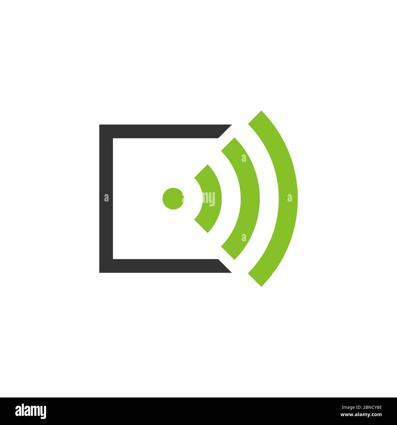 Signal Icon Logo Template Illustration Design. Vektor EPS 10. Stockfoto