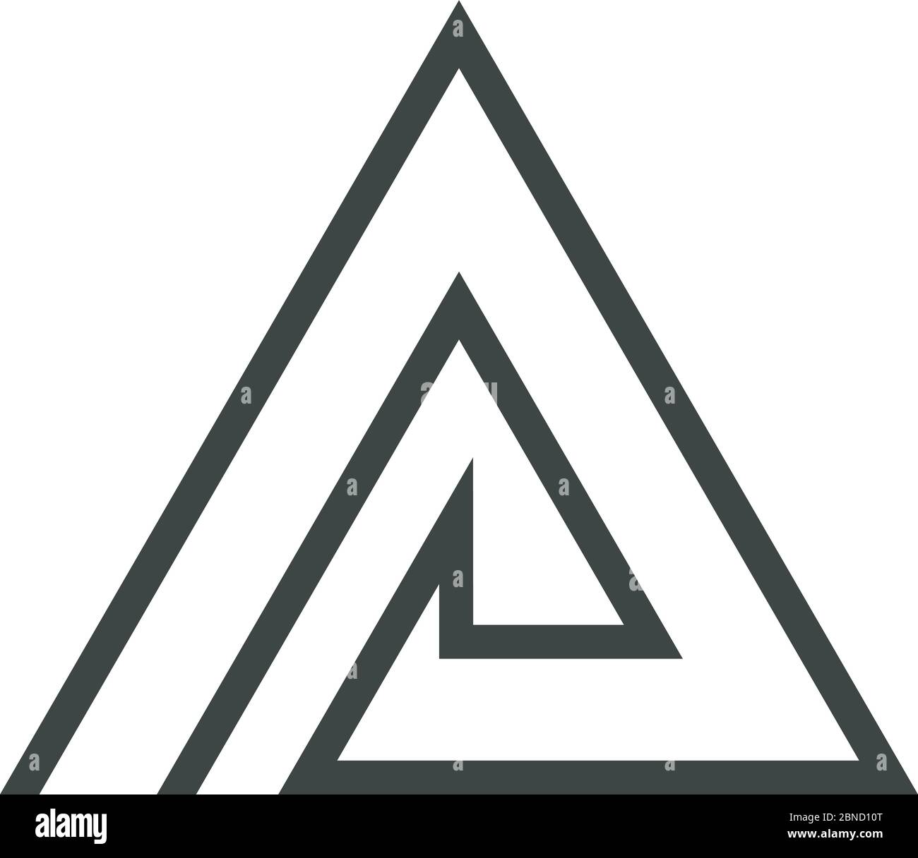 Buchstaben EIN Vektor Logo Vorlage Illustration Design Stock Vektor