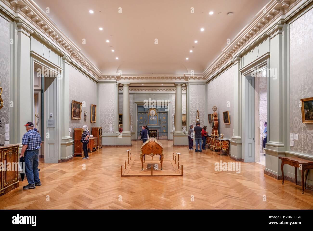 Galerie im Getty Center Museum, Brentwood, Los Angeles, Kalifornien, USA Stockfoto