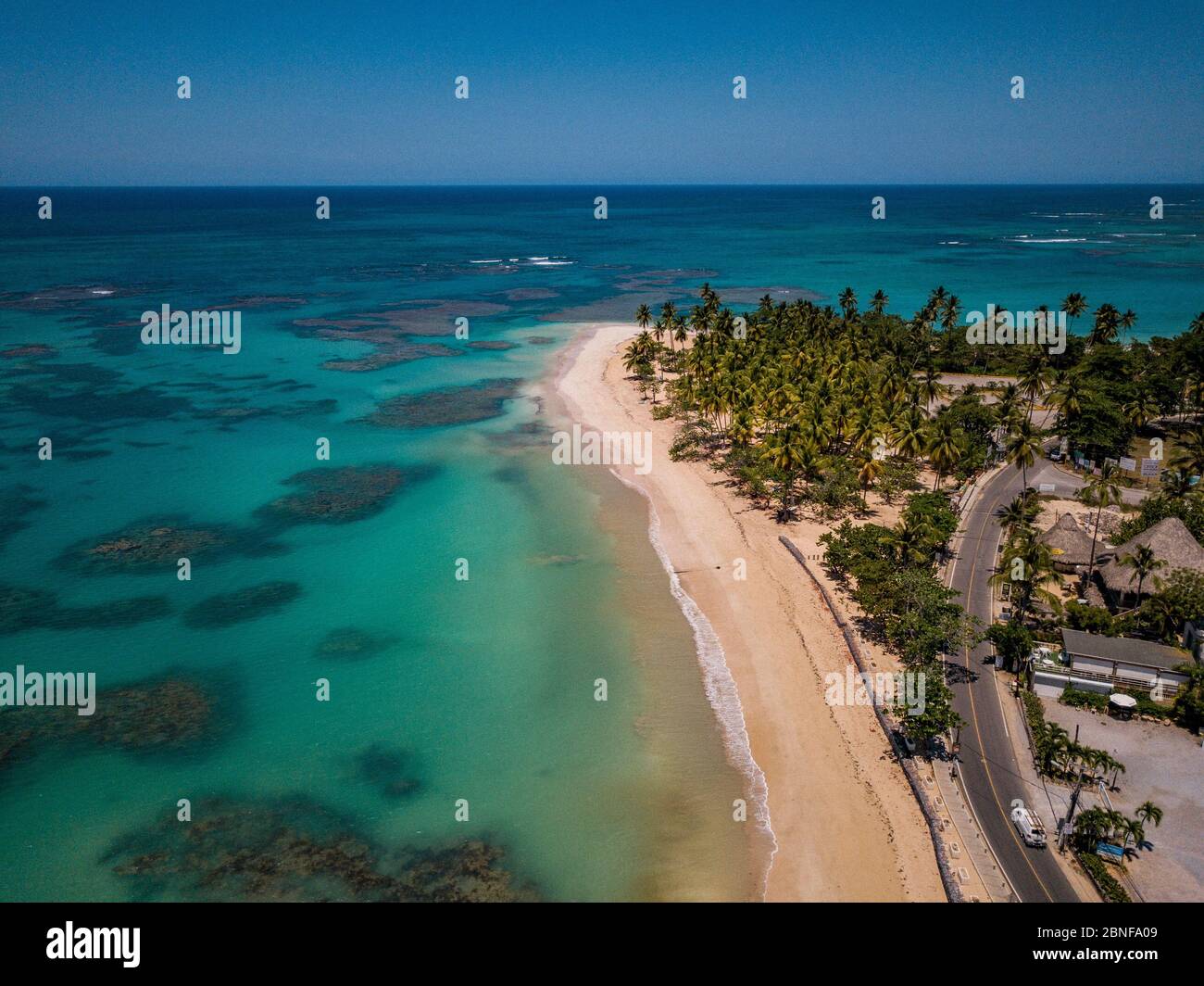 Portillo Beach Stockfoto