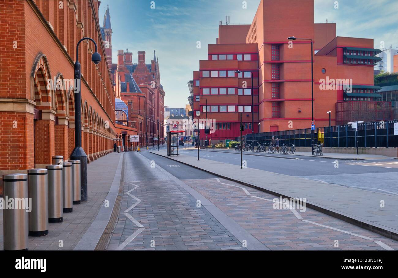 Midland Road bei Kings Cross. Stockfoto