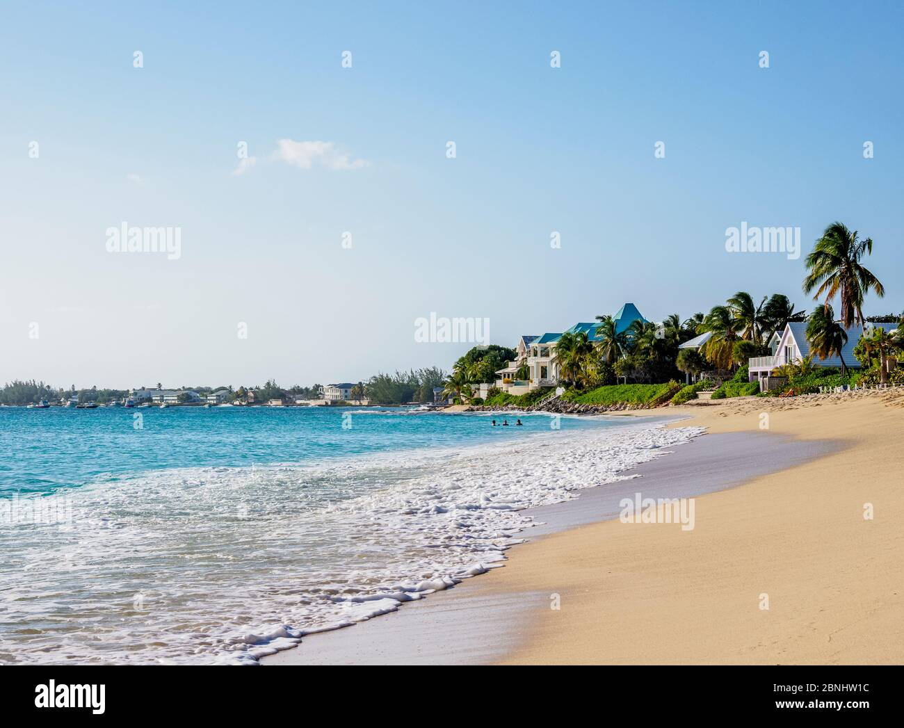 Seven Mile Beach, West Bay, Grand Cayman, Cayman Islands Stockfoto