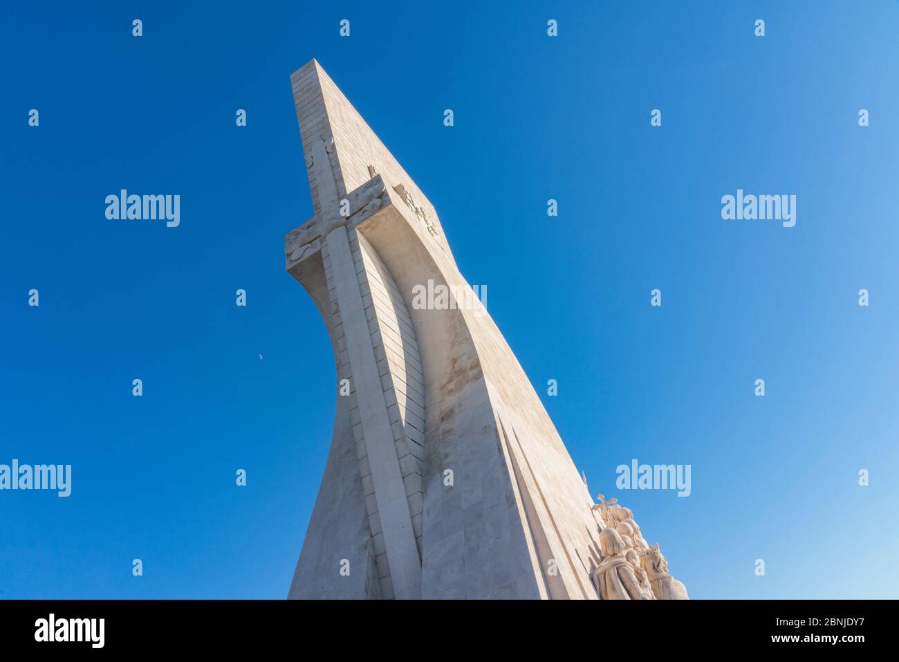 Denkmal der Entdeckungen (Padrao dos Descobrimentos) feiert portugiesischen Zeitalter der Exploration im 15. Und 16. Jahrhundert, eröffnet 1960, Belem, Li Stockfoto
