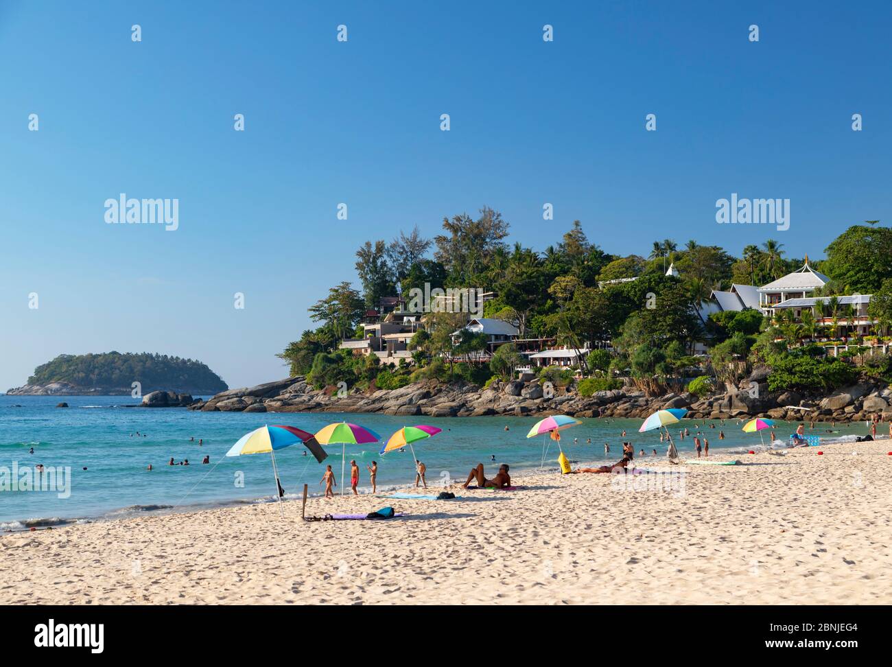 Kata Noi Beach, Phuket, Thailand, Südostasien, Asien Stockfoto