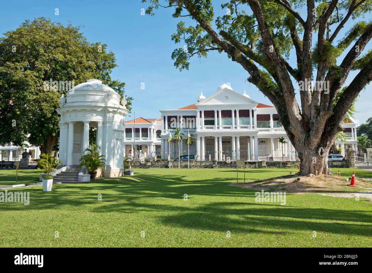 Malaysia,Malaisie,île,Insel,Insel,Penang,Malacca,ville,Stadt,Stadt,George Town,vielle ville,Altstadt,Altstadt,Altstadt,Gerichtsgebäude Mahkamah,Oberster Gerichtshof,UNESC Stockfoto