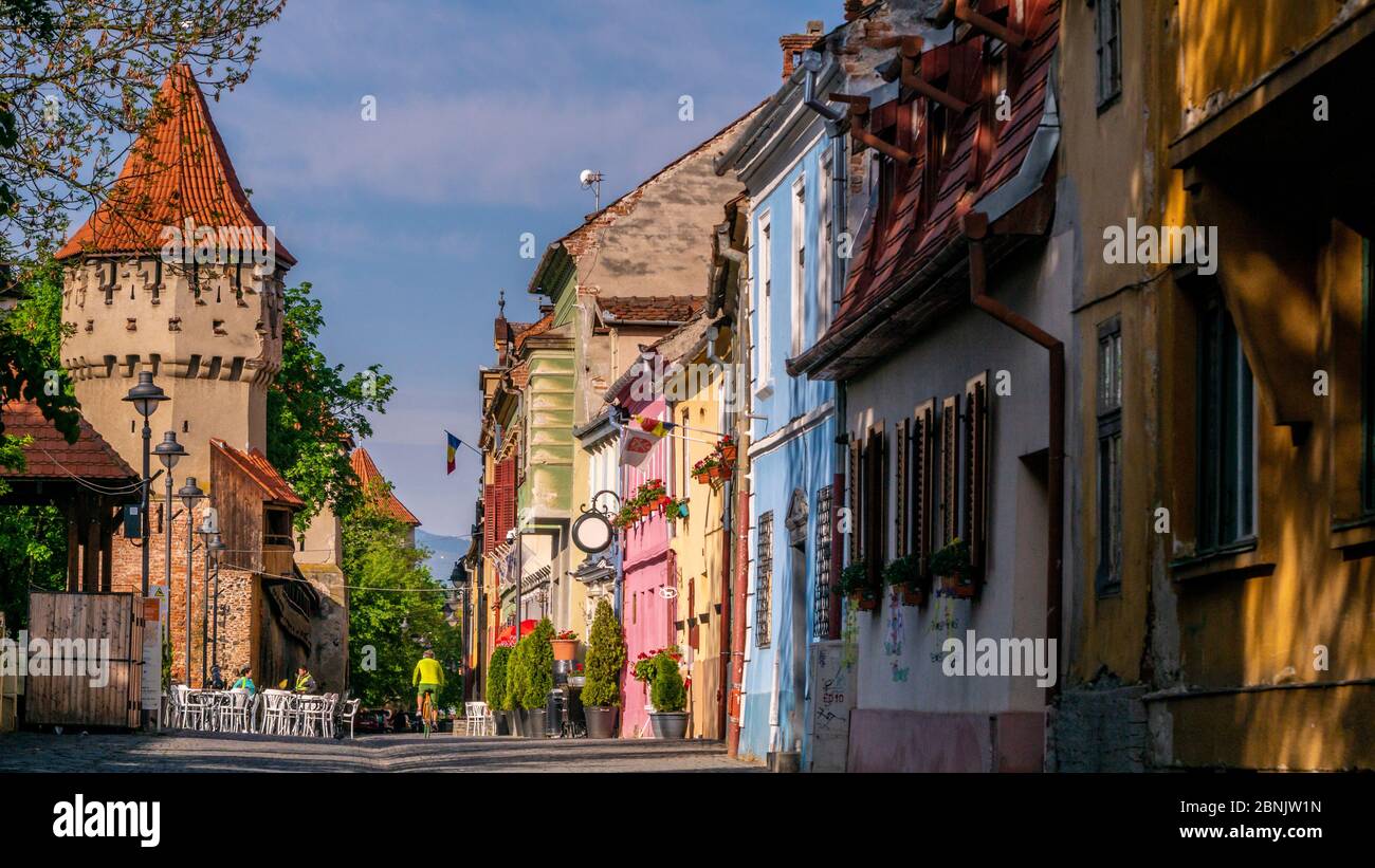 Sibiu, Rumänien Stockfoto