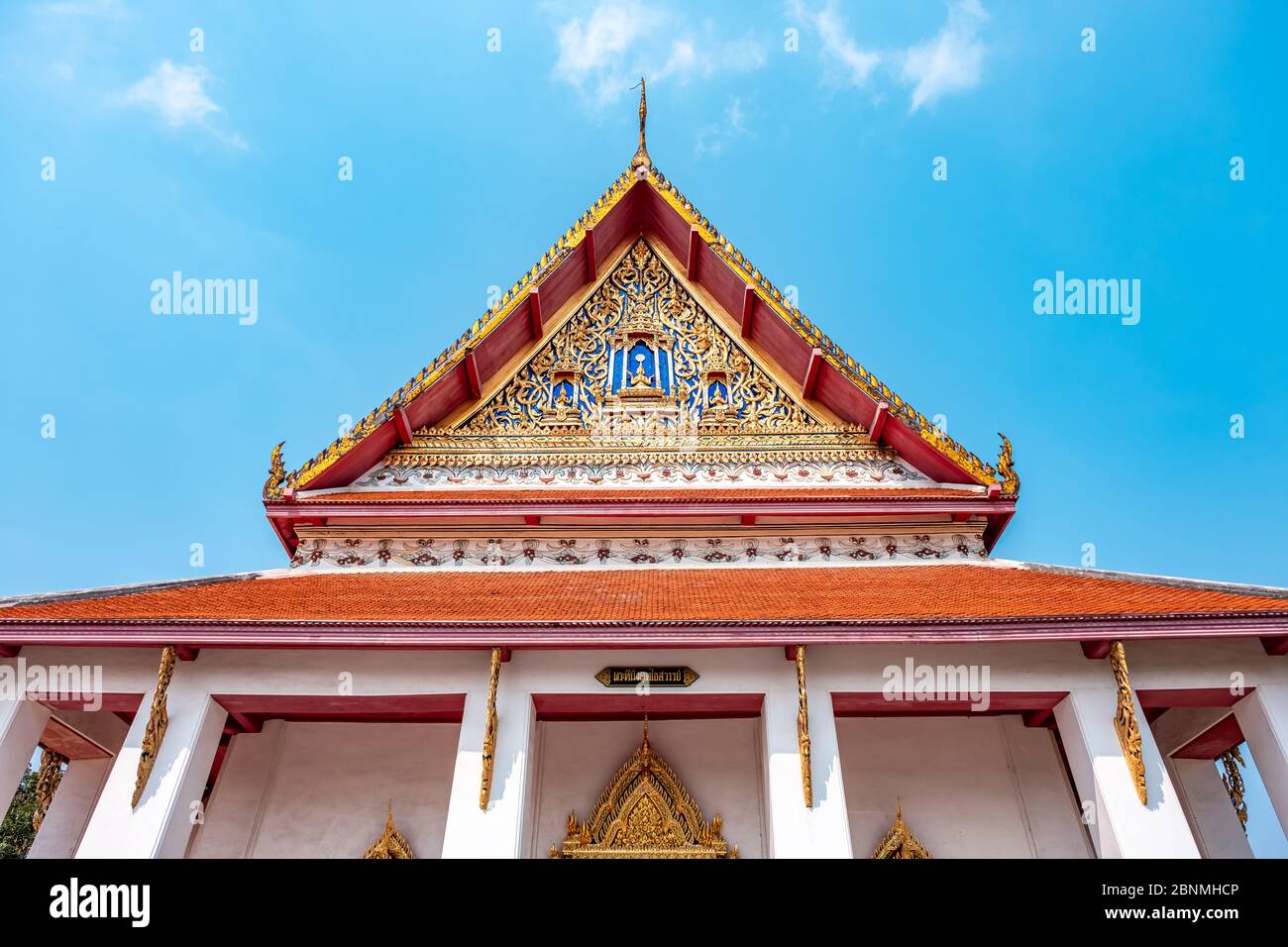 Bangkok / Thailand - 19. Januar 2020: Gebäude des Bangkok National Museum in der Altstadt Stockfoto
