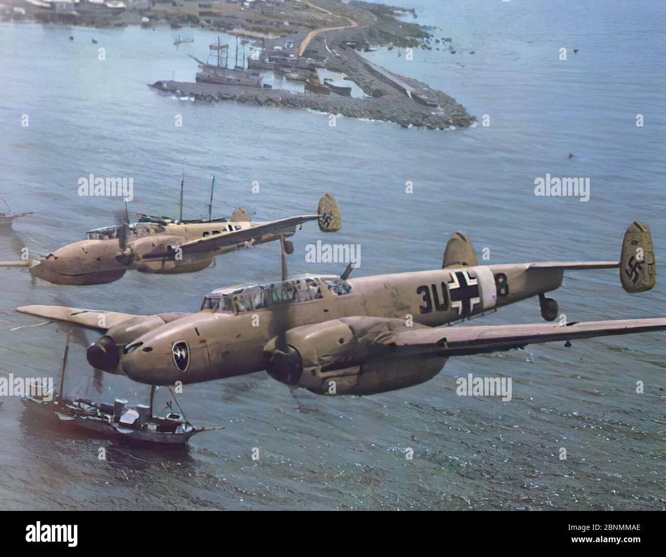 Luftwaffe im Zweiten Weltkrieg Stockfoto