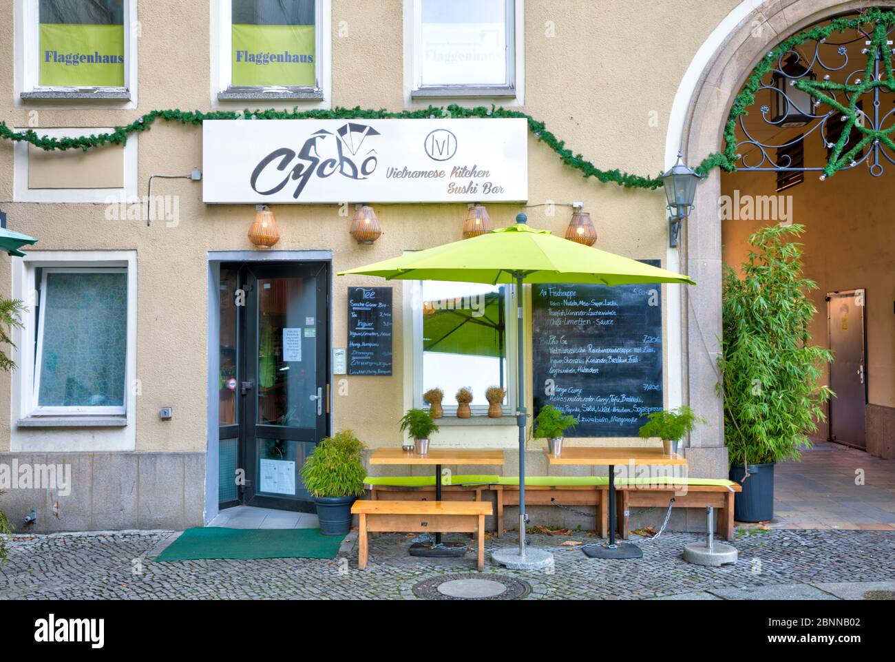Chycho, Restaurant, Gastronomie, Nikolaiviertel, Berlin Mitte, Berlin, Deutschland Stockfoto