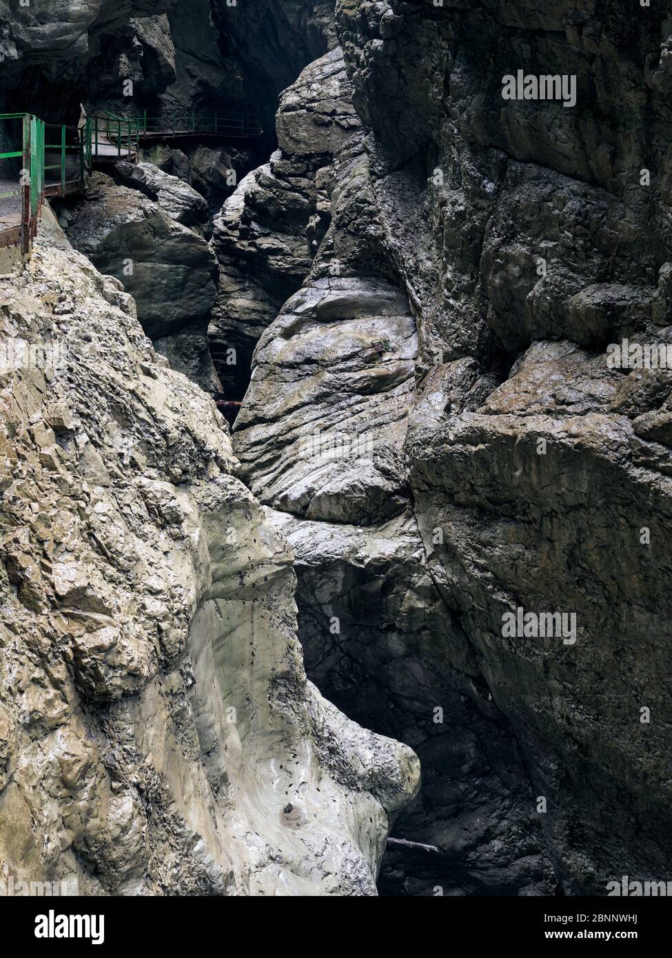 Schlucht, Schlucht, Felsen Stockfoto