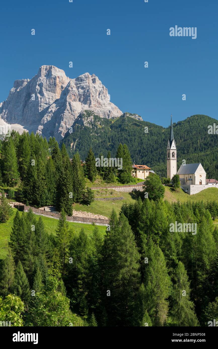 Selva di Cadore, Monte Pelmo, Veneto, Italy Stockfoto
