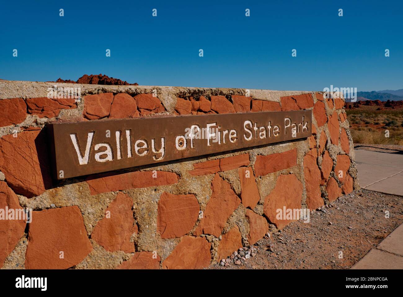 USA, Vereinigte Staaten von Amerika, Nevada, Valley of Fire, White Domes Trail, Nationalpark, Sierra Nevada, Kalifornien Stockfoto