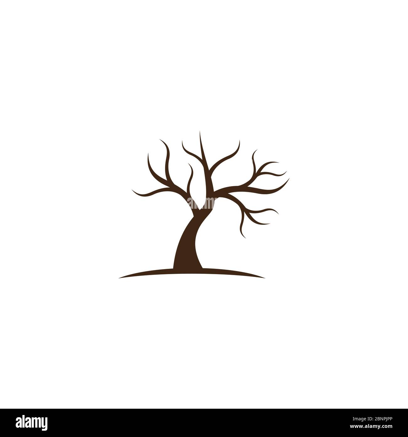 Creative Tree Logo und Icon Vektor Vorlage Stock Vektor