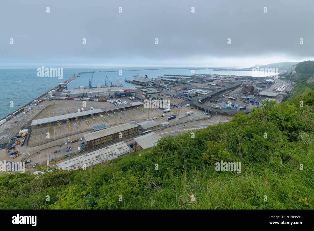 Fährhafen, Dover, Kent, Südostengland, England, Vereinigtes Königreich, Europa Stockfoto