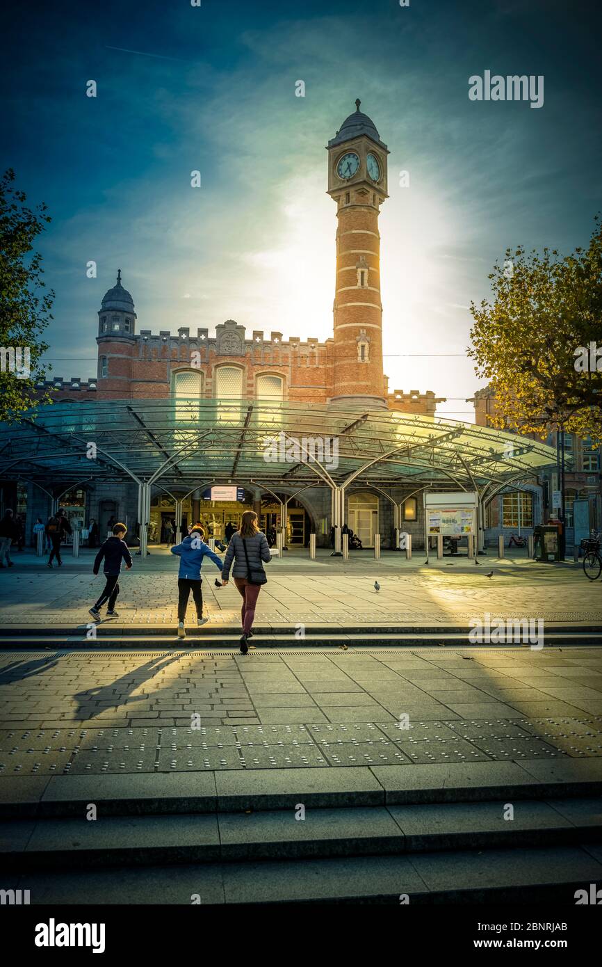 Europa, Belgien, Gent, Stadt, Innenstadt, Sint-Pieters Stockfoto