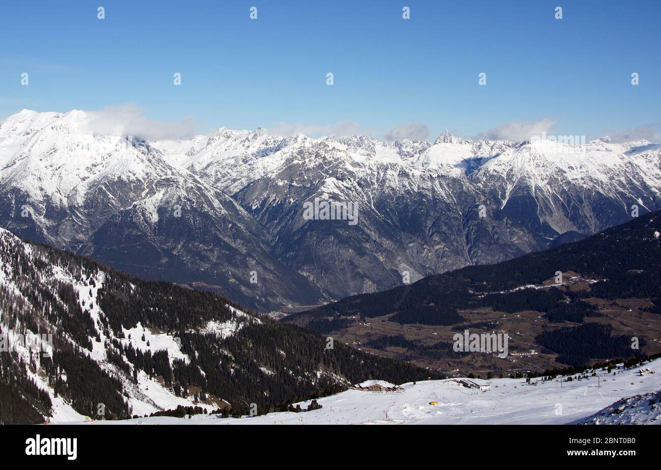 Bergrücken Stockfoto