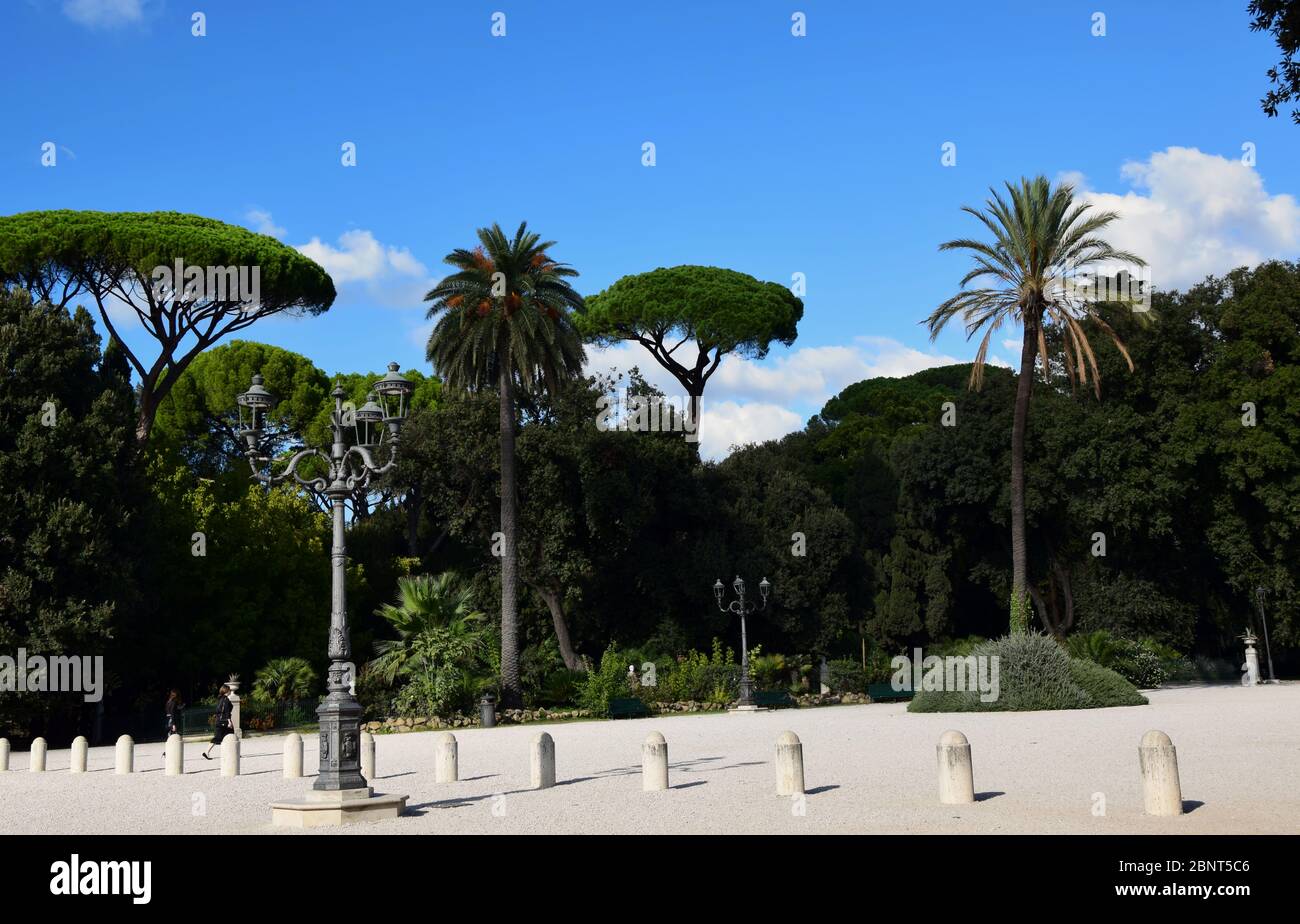 Balconata del Pincio in Villa Borghese in der Stadt Rom, Italien Stockfoto