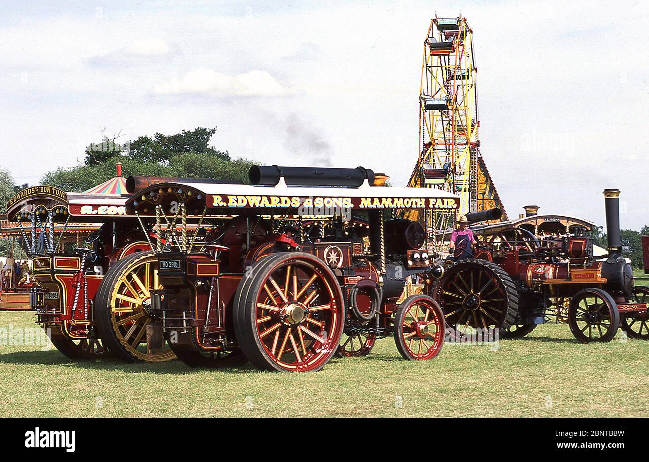 Antriebsmotoren auf der Welland Steam Messe 2000 Stockfoto