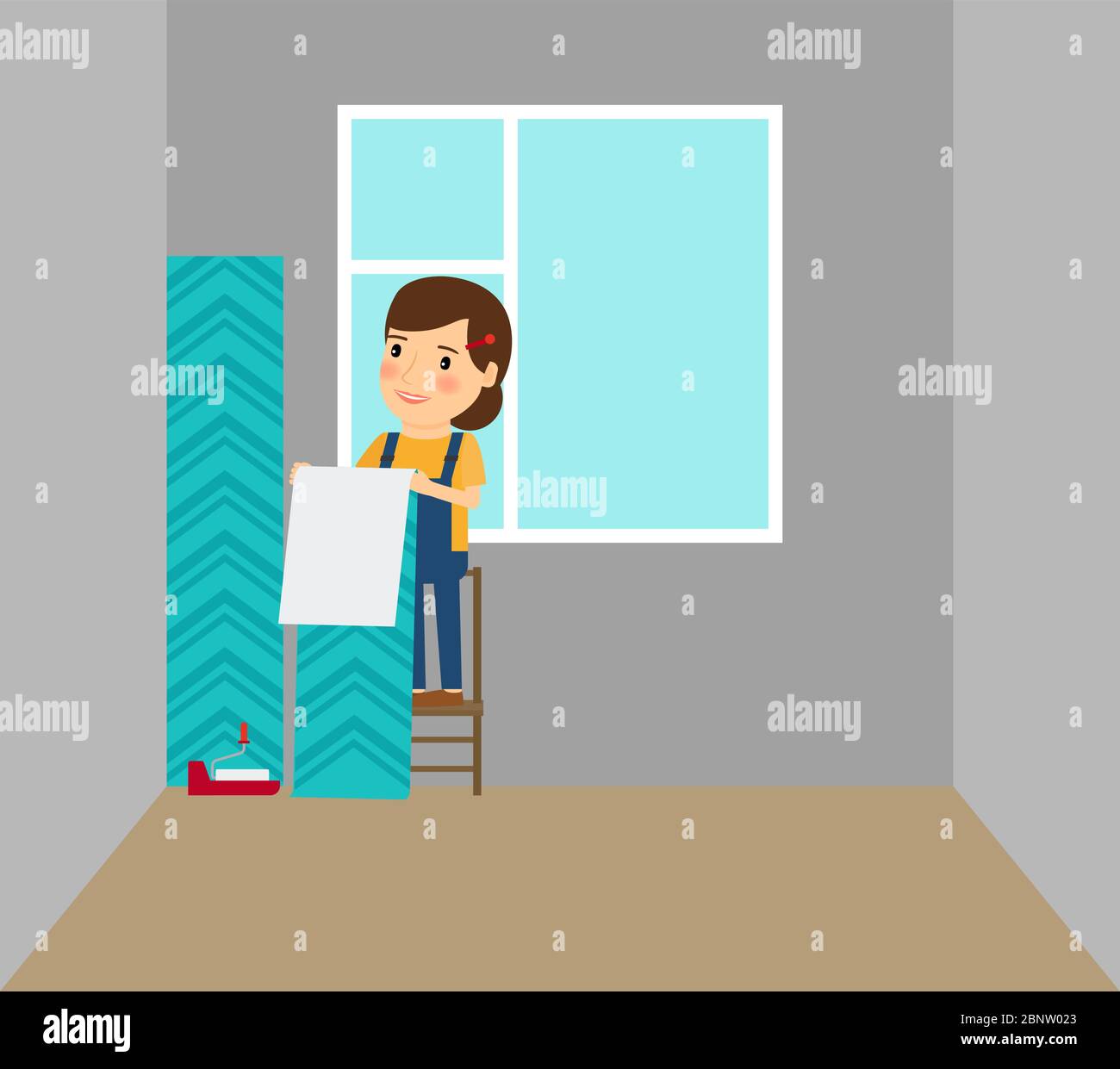 Karte Sammlung mit romantischen Phrasen verziert Ornament. Vektorgrafik Stock Vektor