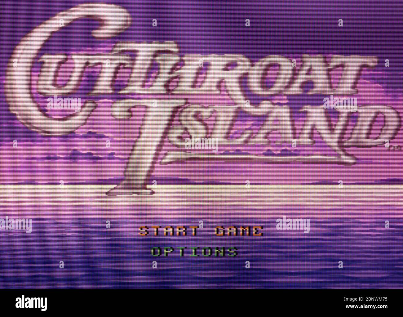 Cutthroat Island - SNES Super Nintendo - nur zur redaktionellen Verwendung Stockfoto