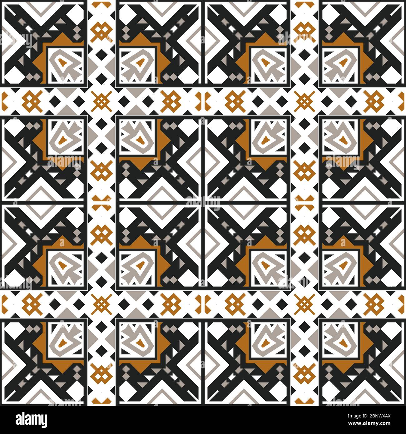 Geometrische ethnischen orientalischen nahtlose Muster Traditional Design für Hintergrund, Teppich, Tapete, Kleidung, Verpackung, Batik, Stoff und Textil. Stockfoto