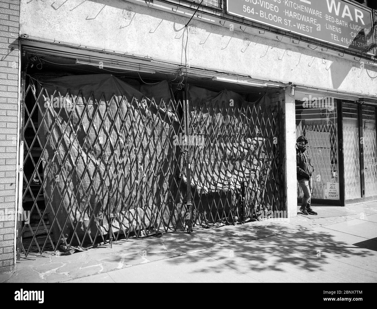 TORONTO, ONTARIO, KANADA - 20. MAI 2020: STADT TORONTO WÄHREND DER COVID-19 PANDEMIE Stockfoto