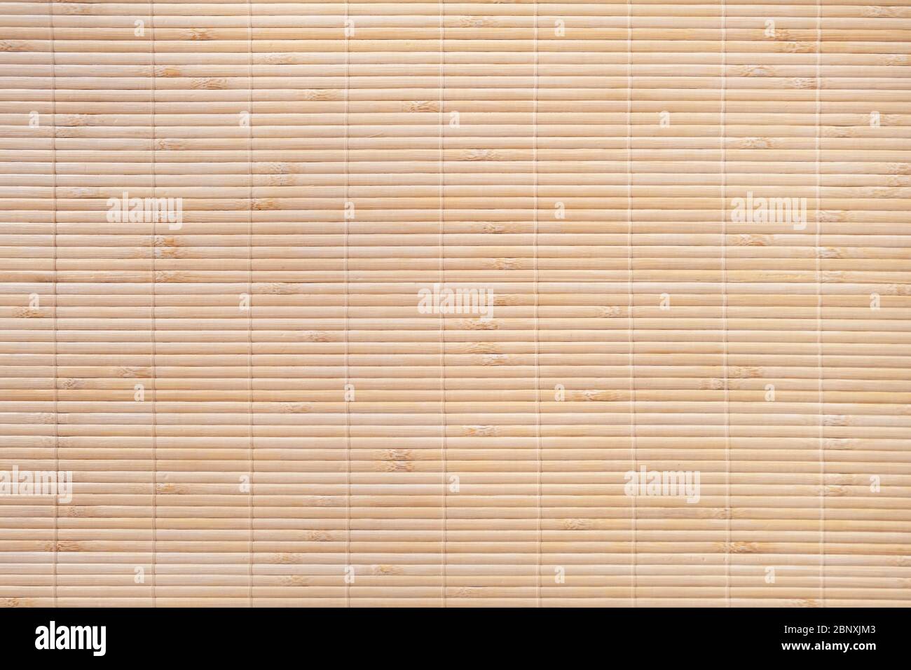 Bambus Holz Textur Hintergrund Nahaufnahme Draufsicht Stockfoto