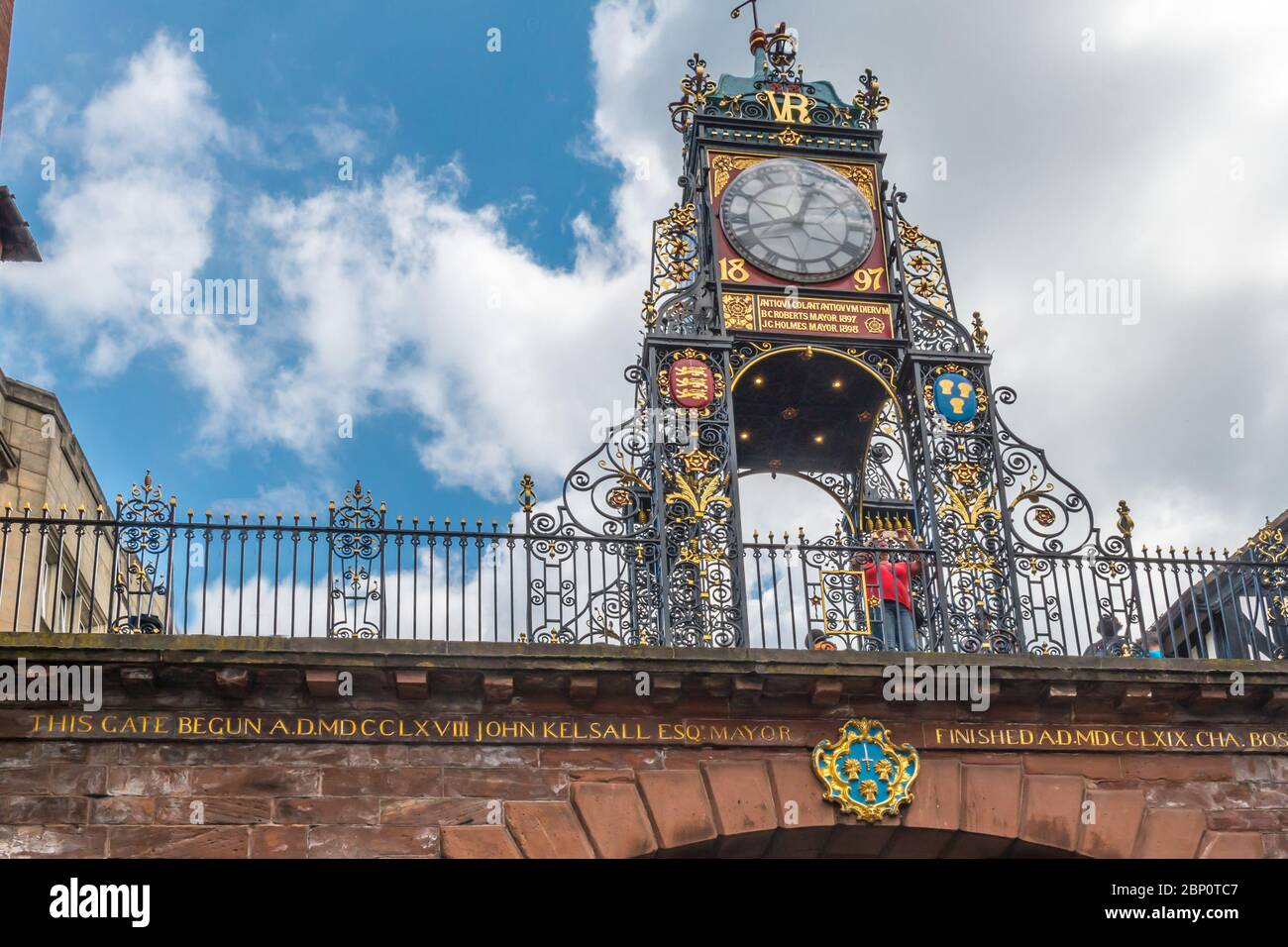 Chester in Cheshire in Nordwestengland Stockfoto