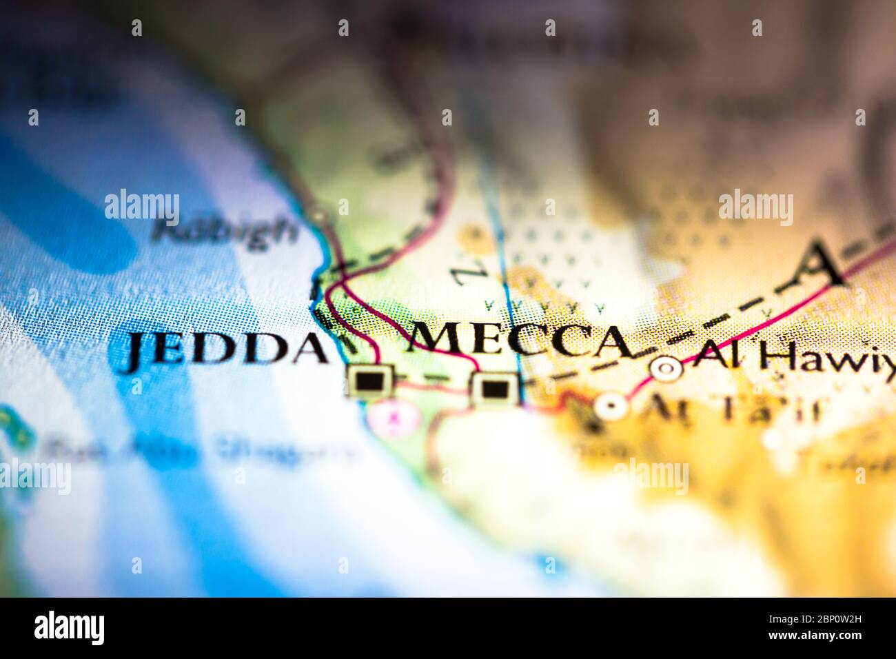 Saudi arabia political map capital Fotos und Bildmaterial in hoher