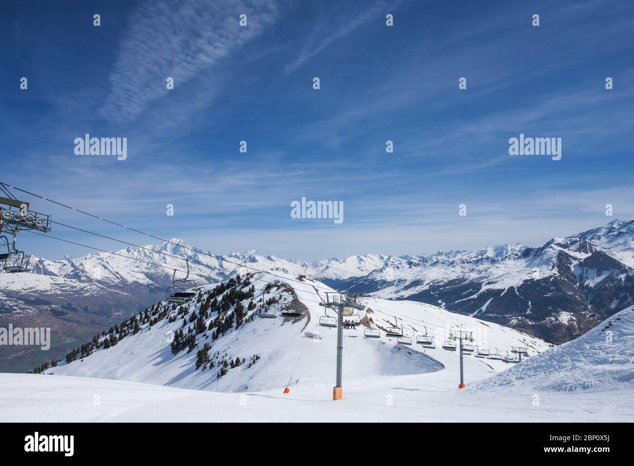 La Plagne Paradiski Stockfotos Und Bilder Kaufen Alamy