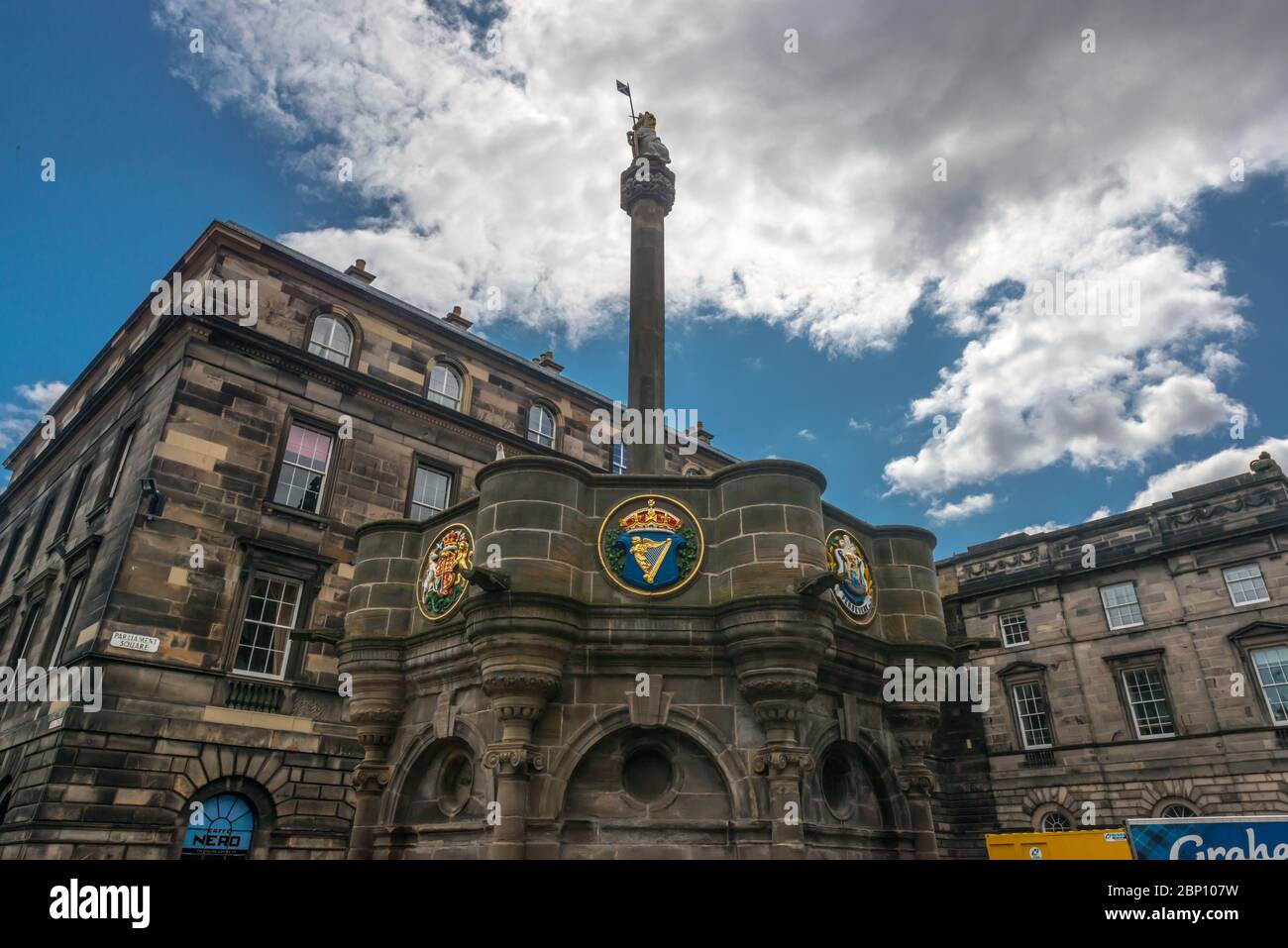 Edinburgh Schloss Stockfoto