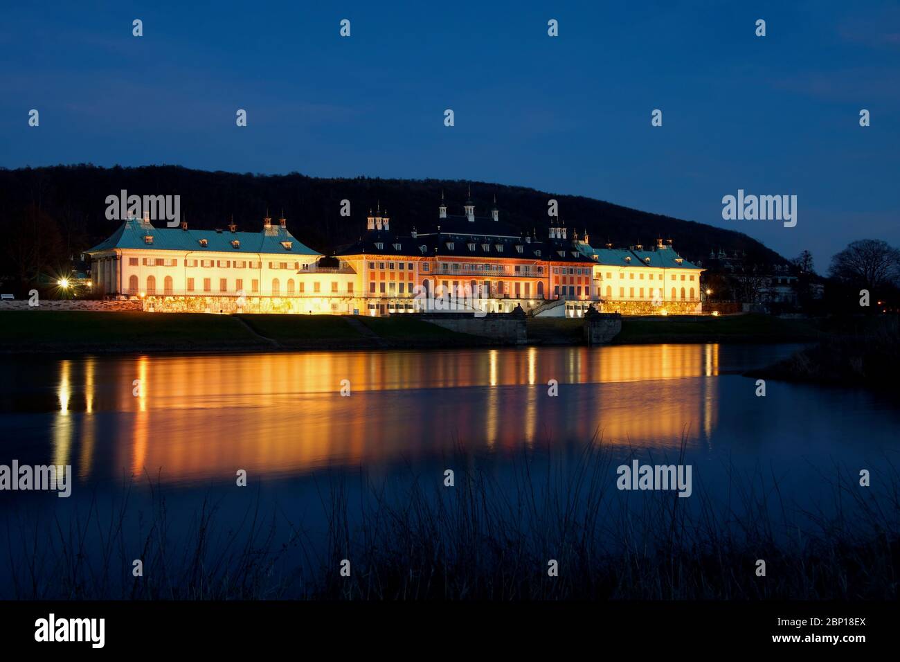 Schloss Pillnitz, Dresden Stockfoto