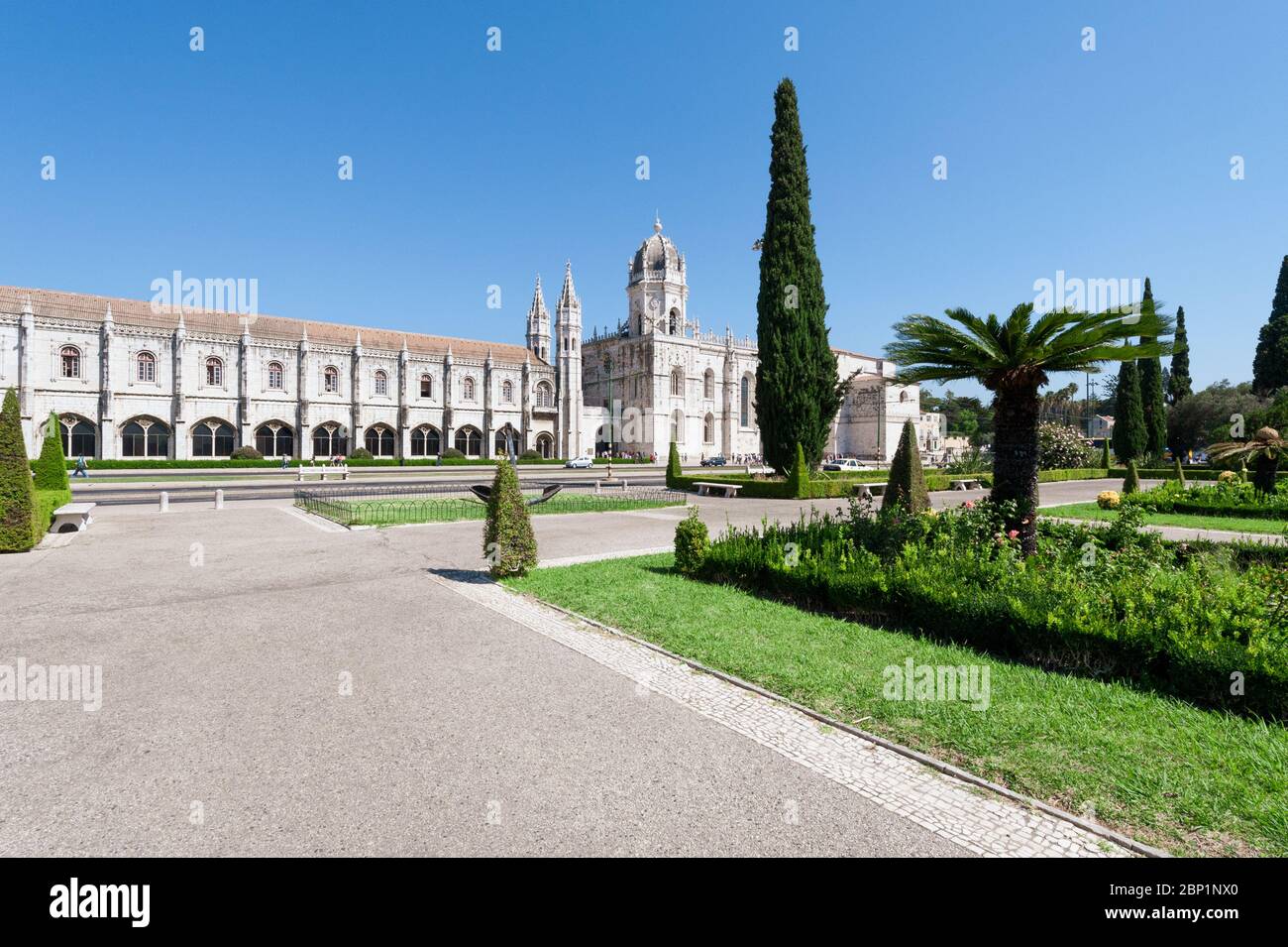 Stilvolle Mosteiro Dos Jernimos Lissabon Portugal Ebenbild
