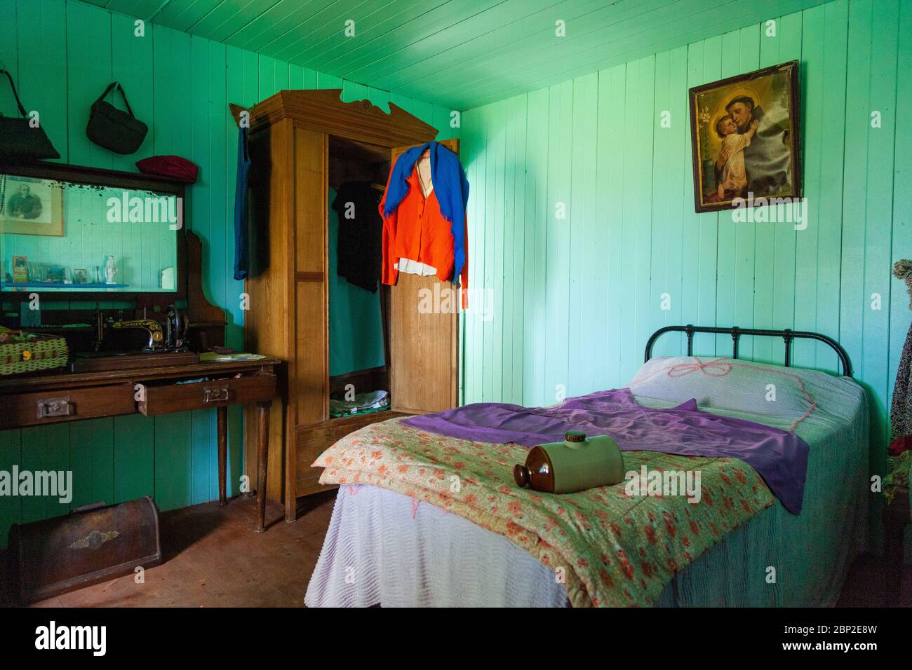 Eigg's Museum of Crofting Life Stockfoto
