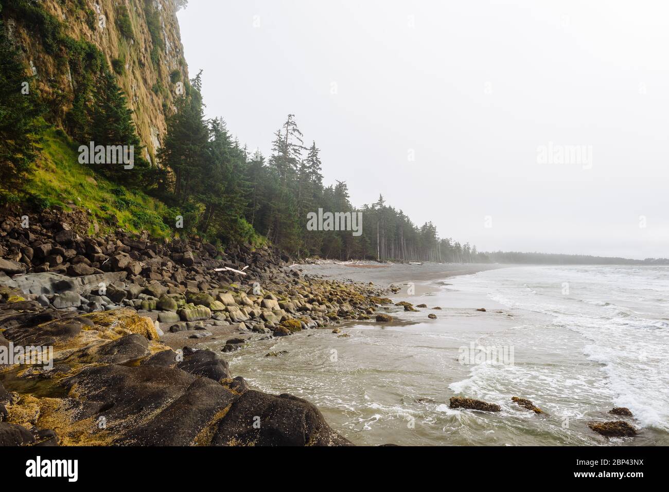 Tow Hill im Naikoon Provincial Park, Haida Gwaii, British Columbia Stockfoto