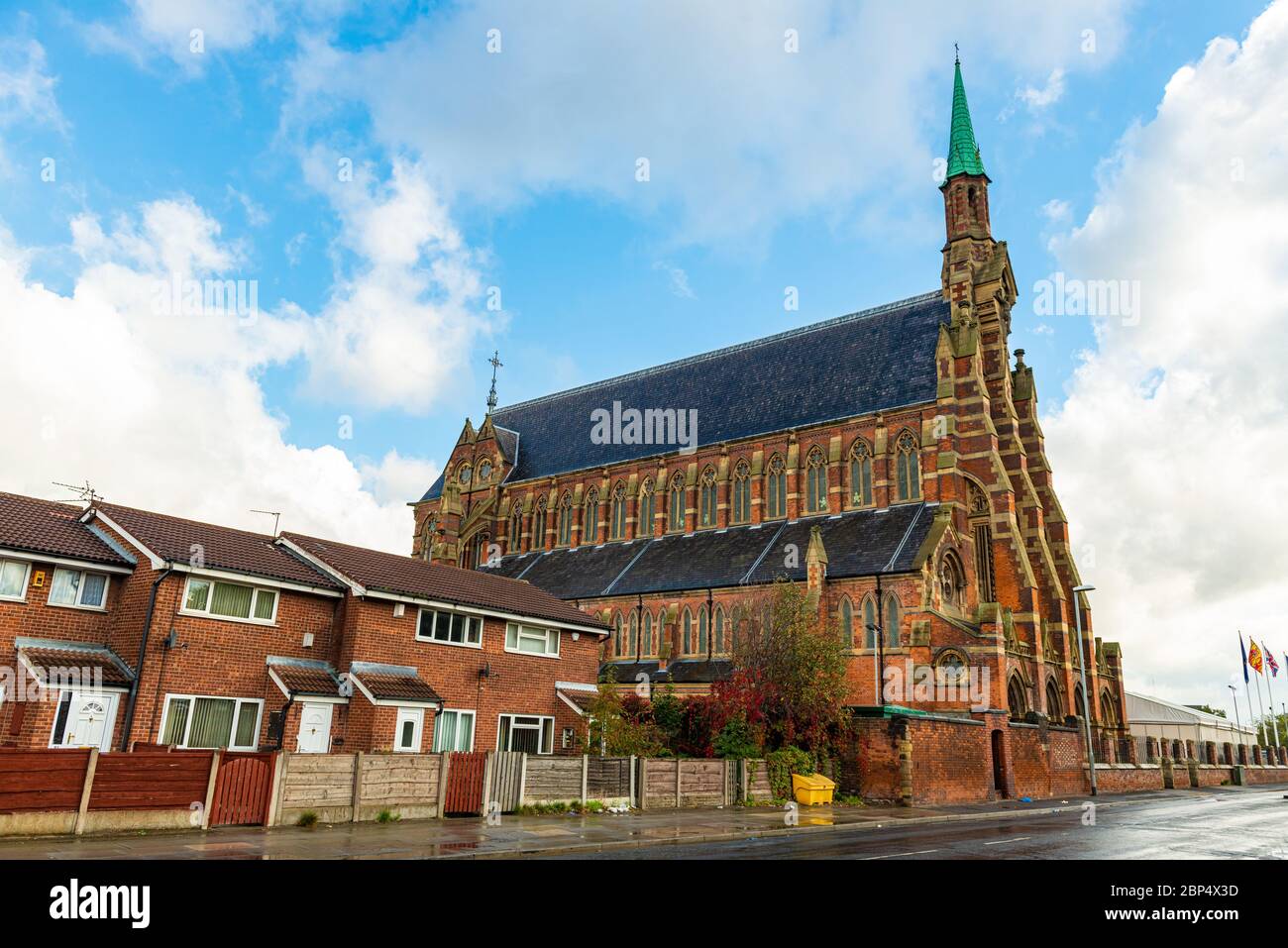 Gorton Monastery Außenansicht in Manchester, England, Vereinigtes Königreich Stockfoto