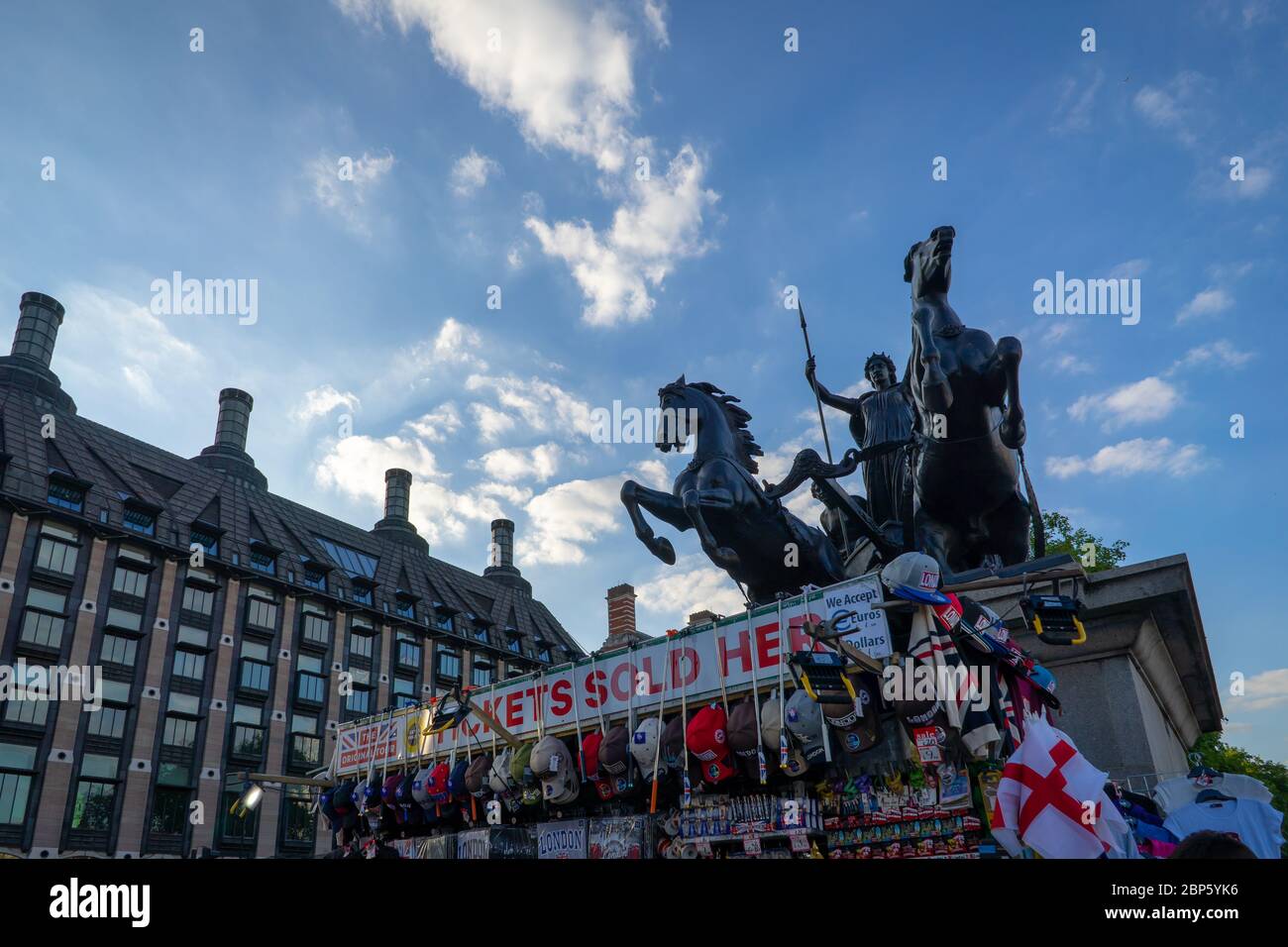 Boudican Rebellion in London, Großbritannien. Stockfoto