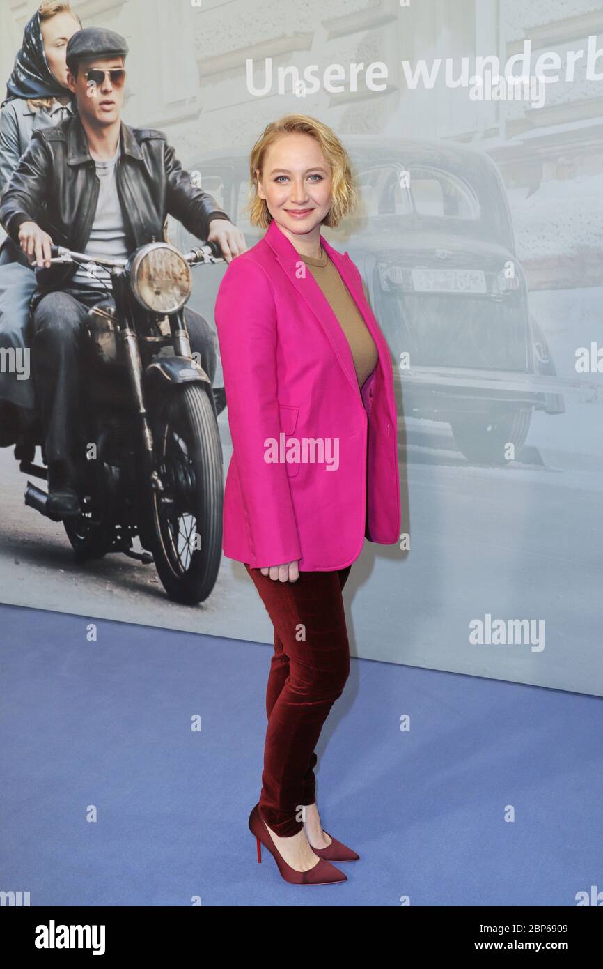 Anna Maria Muehe,Fotogelegenheit für die ersten drei-Partner unsere wunderbaren Jahre im Hotel East,Hamburg,27.01.2020 Stockfoto