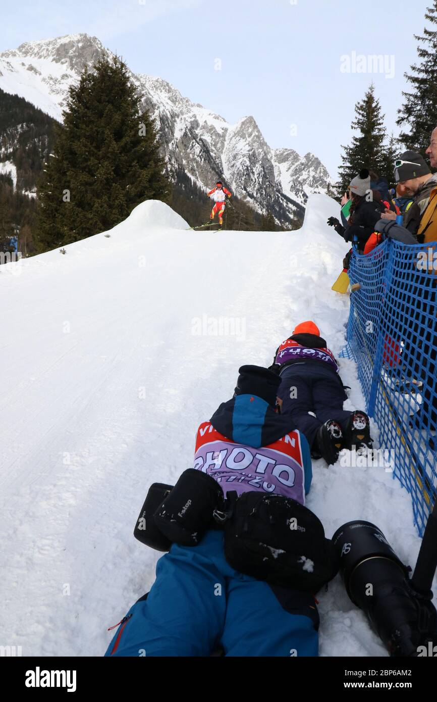 ITA, IBU Biathlon World Championship Antholz 2020 Stockfoto