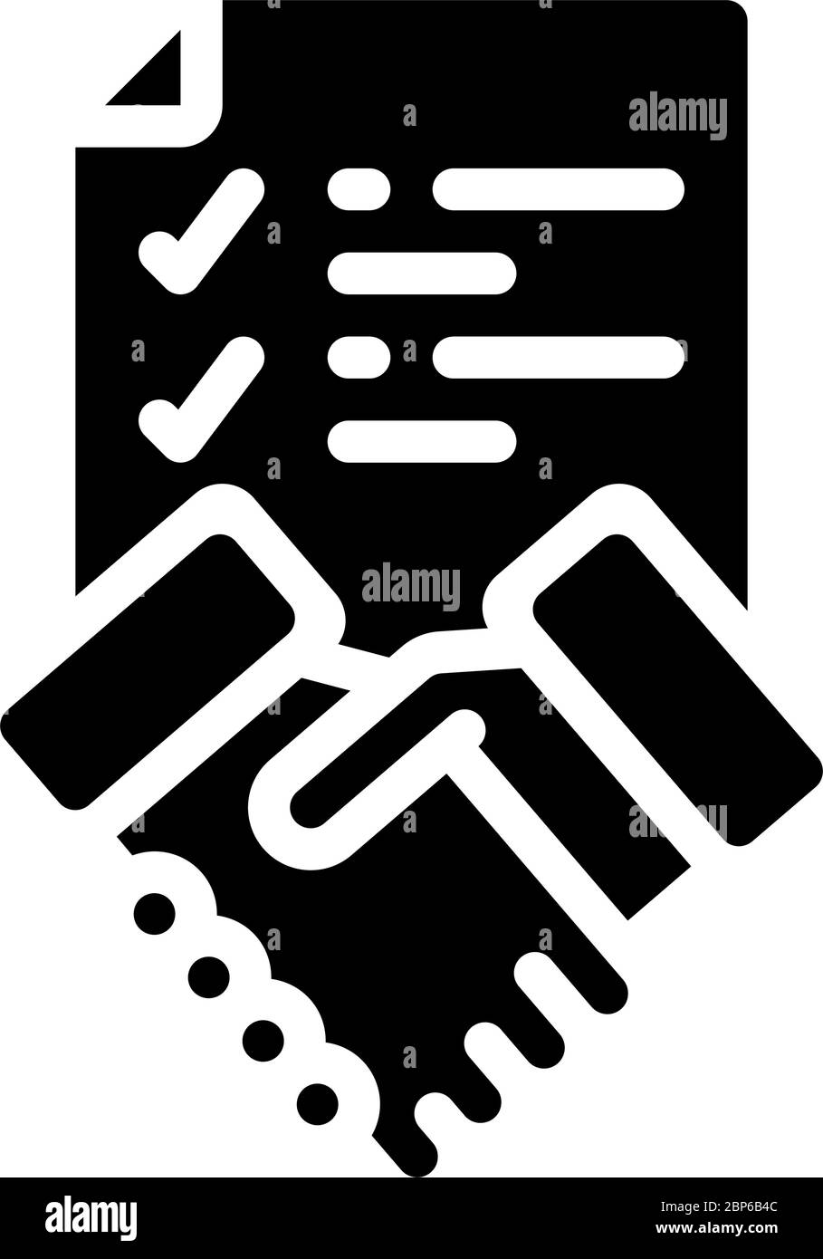 Symbol „Abgeschlossenes Projekt“ Stock Vektor