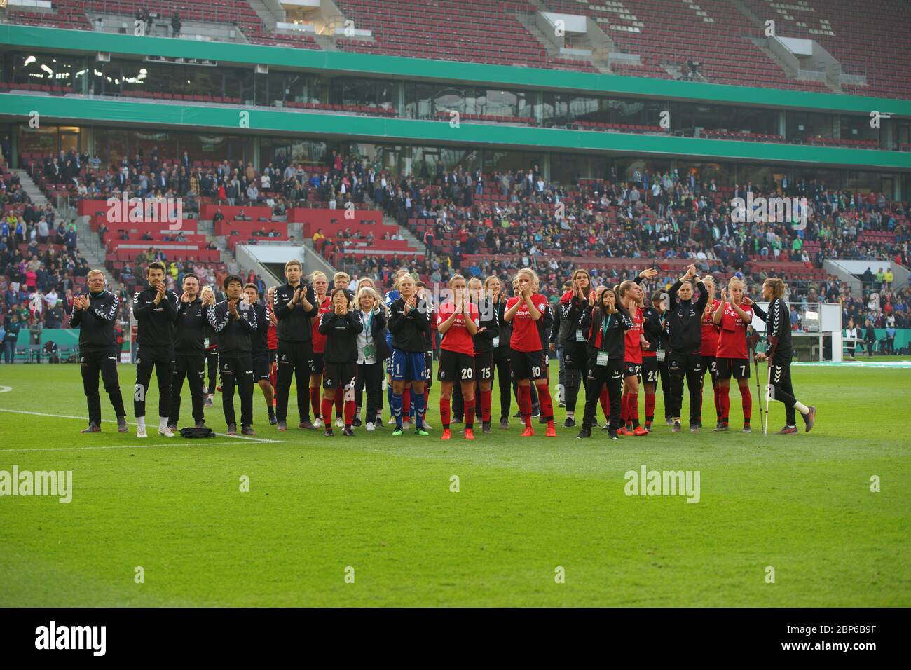 DFB-Pokal-Finale Frauen: VFL Wolfsburg gegen SC Freiburg Stockfoto
