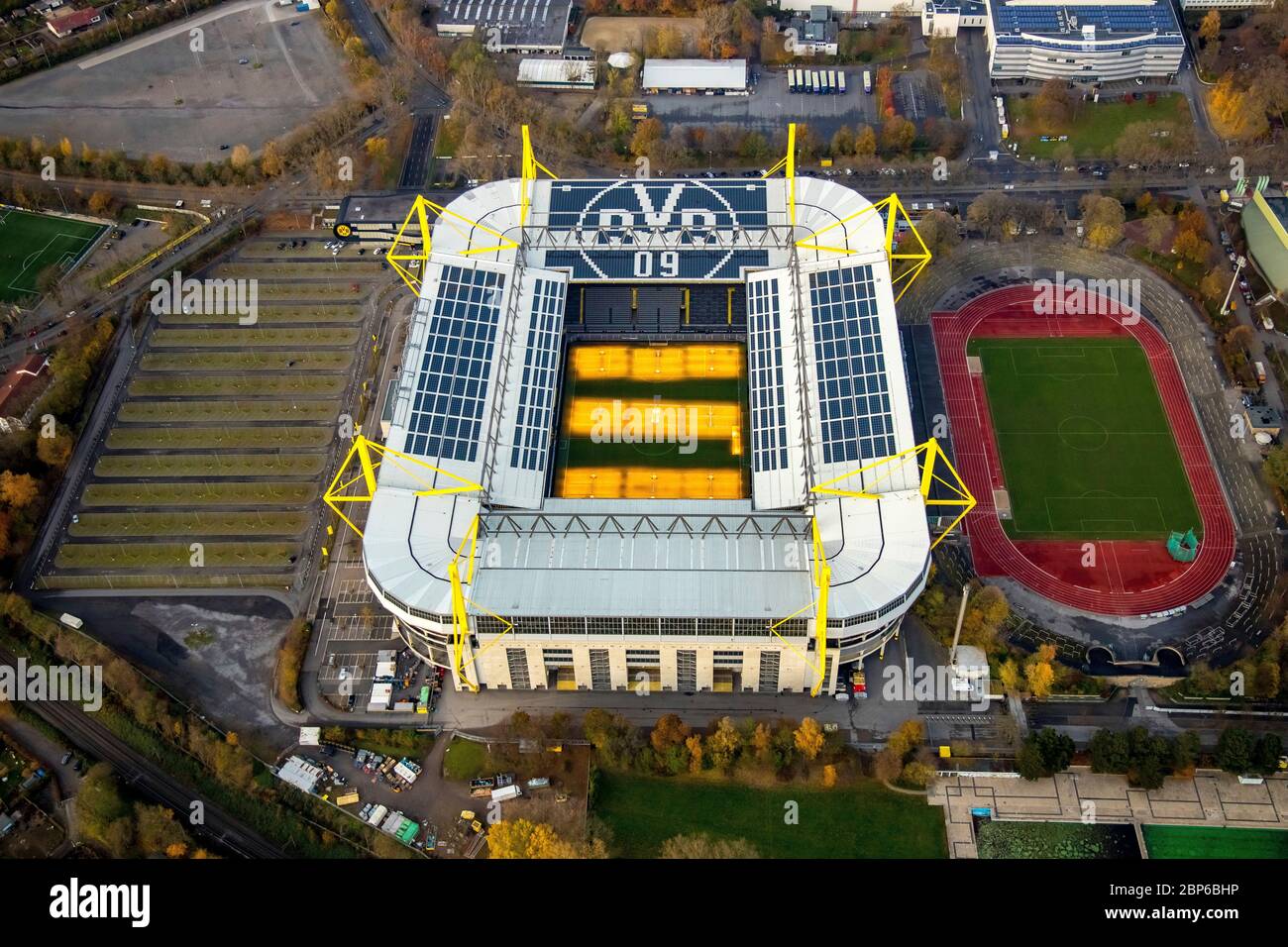Luftaufnahme, Signal Iduna Park, BVB09 Stadion Borussia Dortmund, Dortmund, Ruhrgebiet