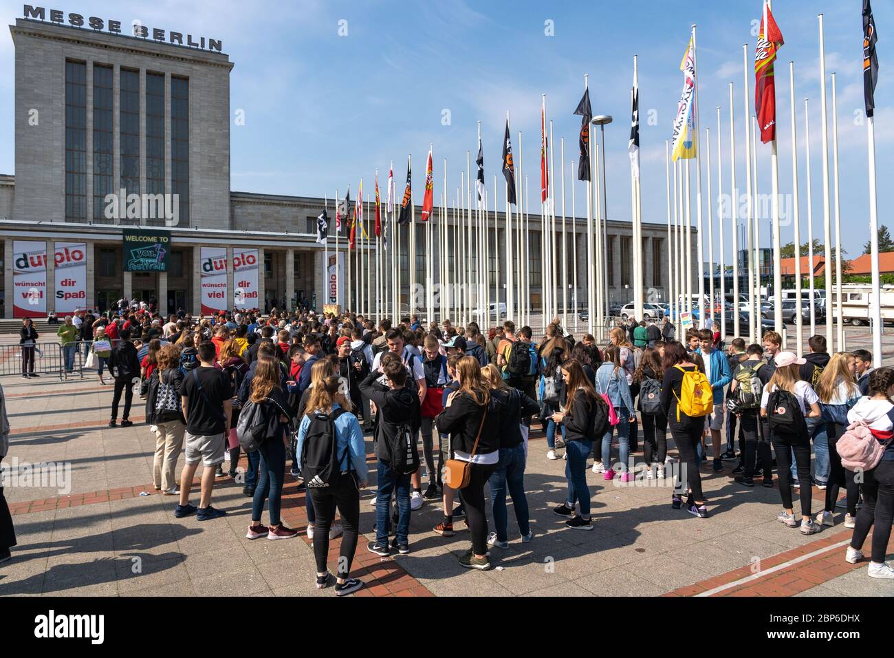 Heute, am Freitag, den 24. Mai 2019, beginnt das YOU Summer Festival 2019 mit einer außergewöhnlichen Eröffnung. Stockfoto