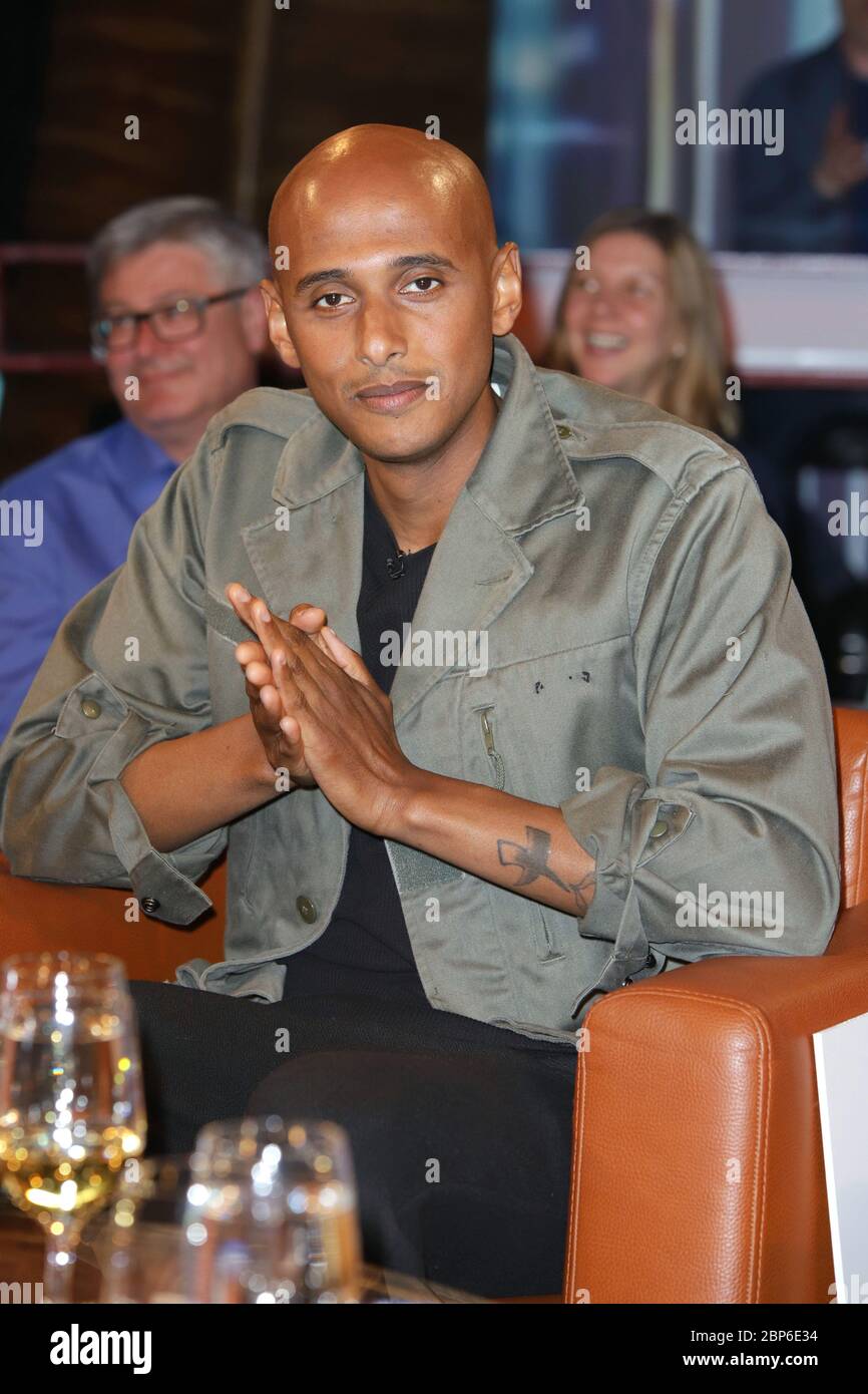 Tedros 'Teddy' Teclebrhan, NDR Talkshow aus dem Studio in Lokstedt, Hamburg,24.05.2019 Stockfoto