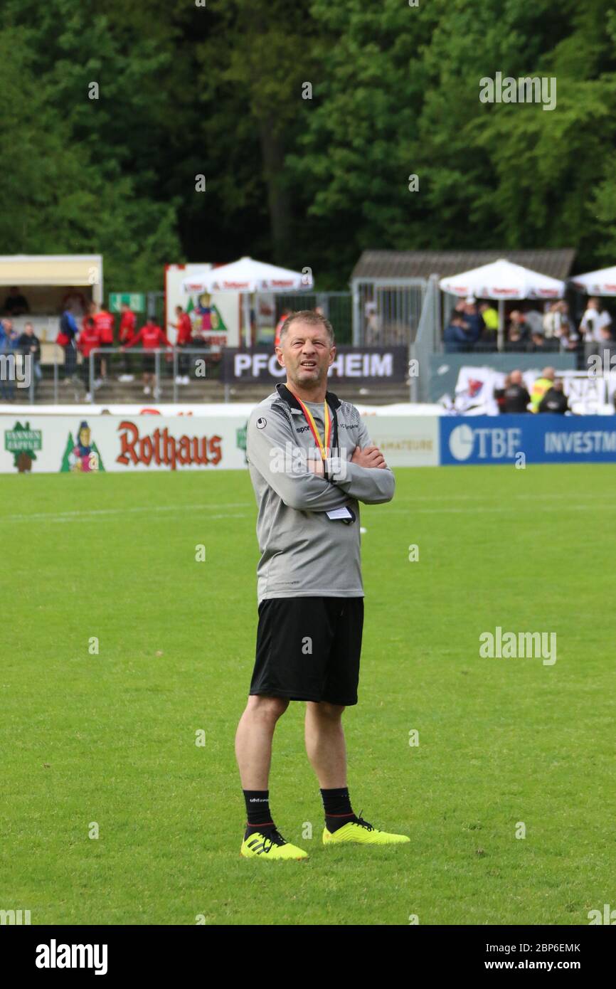 SBFV-Pokalfinale 2018/19: FC 08 Villingen-FC Rielasingen-Arlen Stockfoto