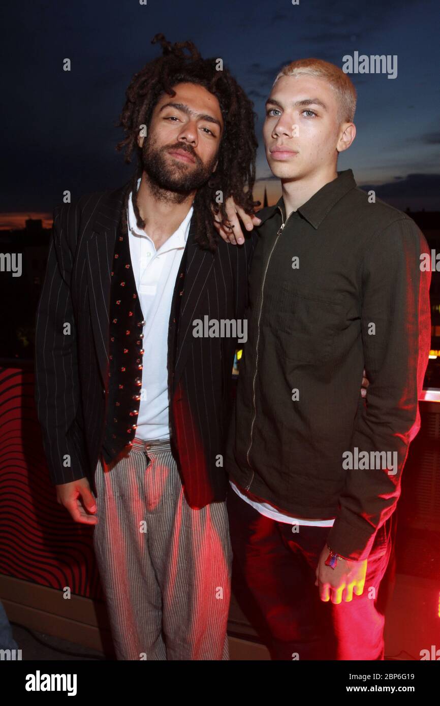 Noah Becker,Elias Balthasar Becker,Coca Cola Party,Gaga Club Reeperbahn Hamburg,06.06.2019 Stockfoto