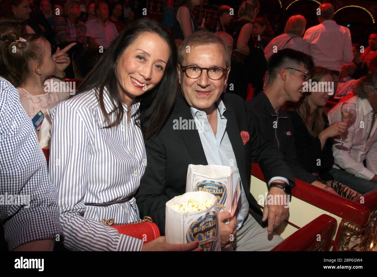 Jan Hofer,Phong Lan Hofer,Premiere Circus Roncalli,Moorweide Hamburg,07.06.2019 Stockfoto