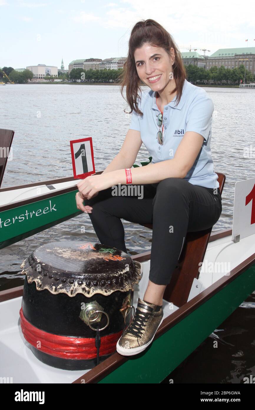 Kate Louisa,Drachenbootrennen der Michael Stich Stiftung,Alexa am Alster,Hamburg,14.06.2019 Stockfoto